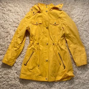 Yellow Michael Kors Raincoat